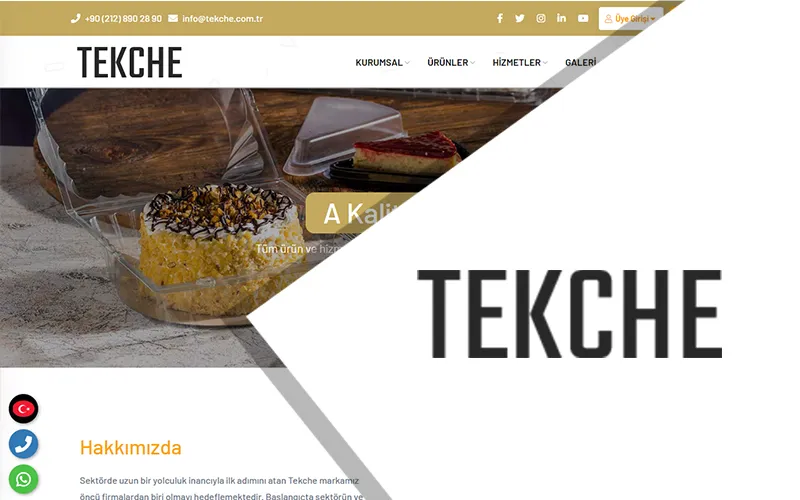 Tekche Ambalaj – Ambalaj Çözümleri ve Üretimi | Tema Web Tasarım