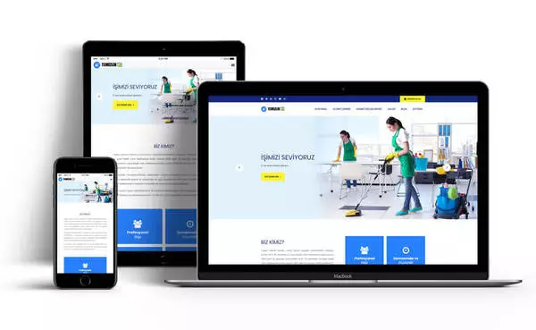 Temizlik Firması Web Sitesi v2