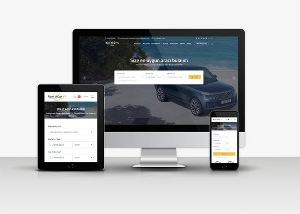 Rent A Car Web Sitesi v4