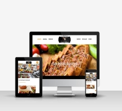 Restoran & Kafe Hazır Web Sitesi v2